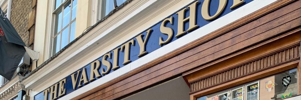 Varsity Shop Oxford banner