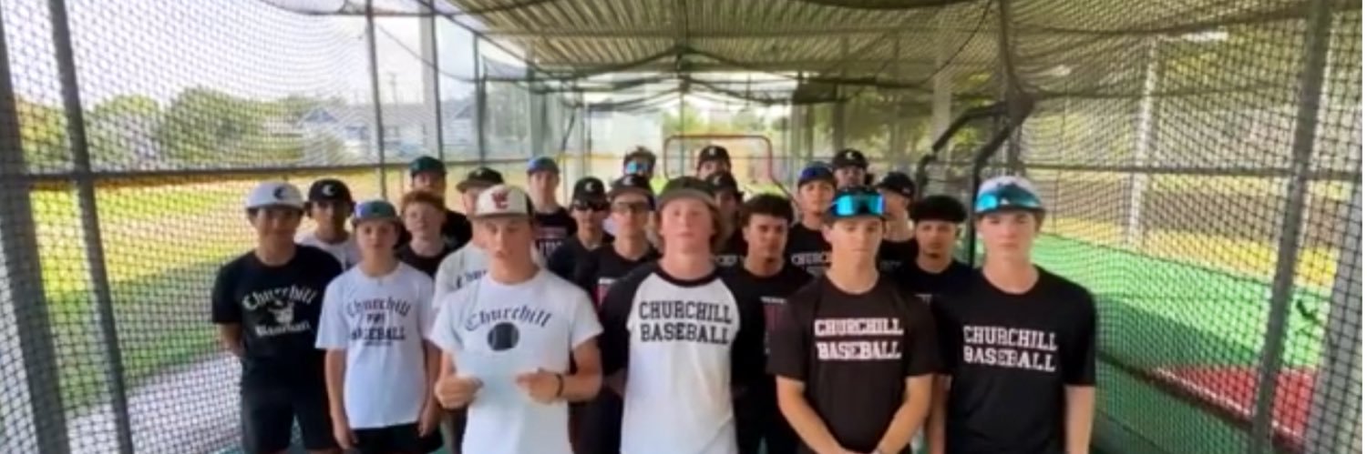 Churchill Baseball - Coach Alfieri banner