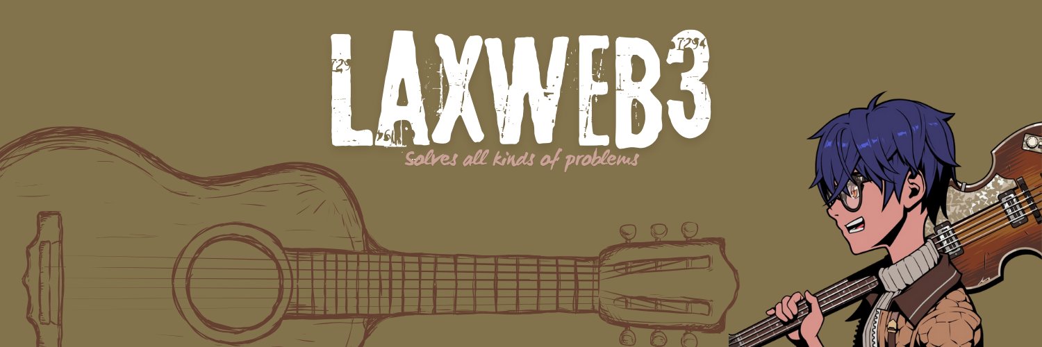 LaxWeb3's profile banner image