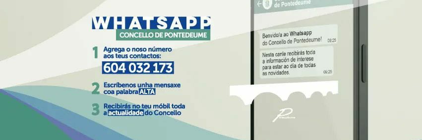 Concello de Pontedeume banner