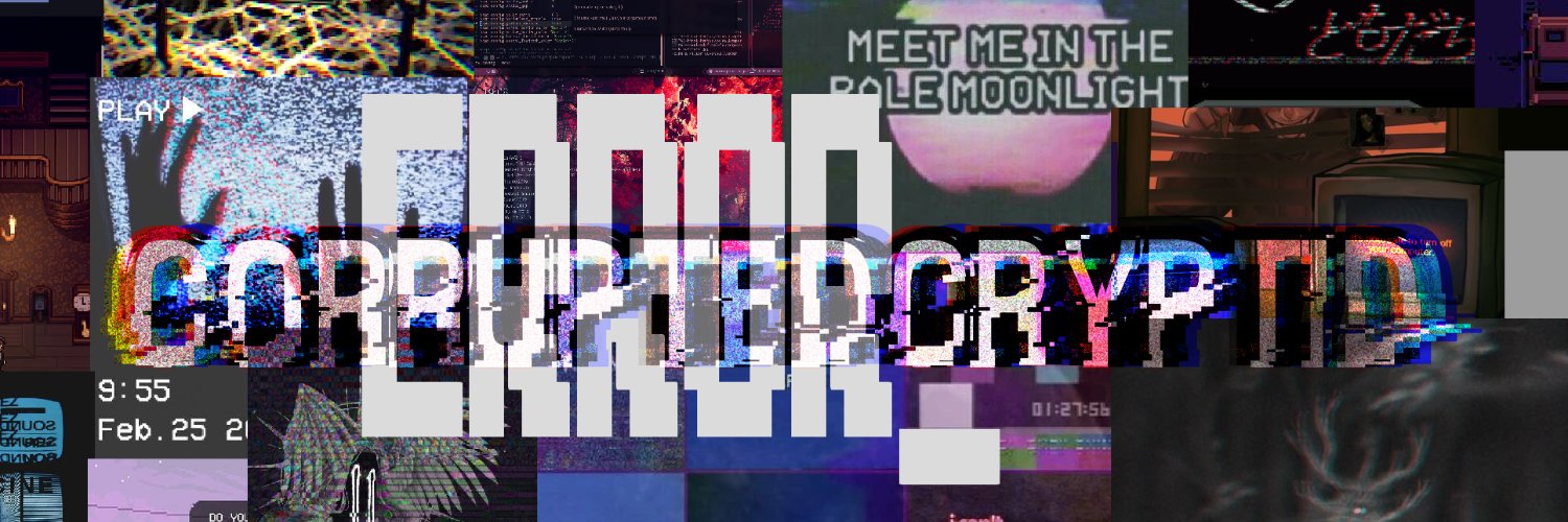 CorruptedCryptid 🔞🏳️‍⚧️ banner