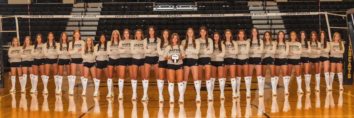 Jasper Volleyball banner
