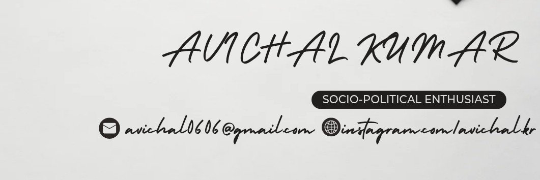 IAvichalKumar's profile banner image