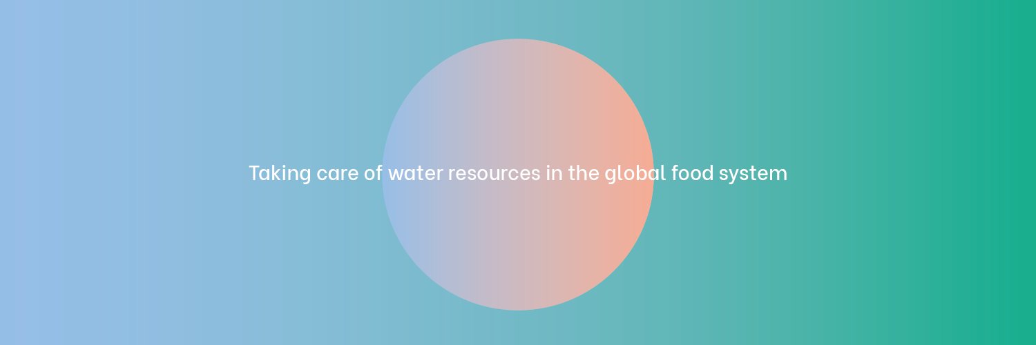 Water To Food banner