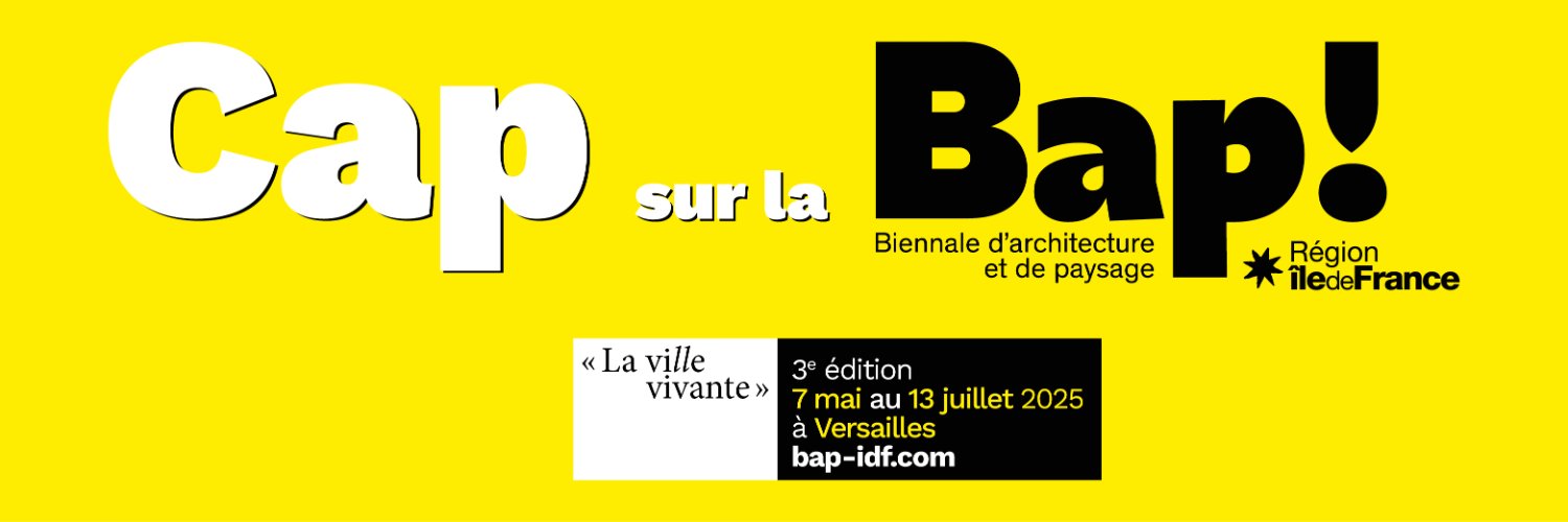 Biennale d'architecture et de paysage - IDF banner