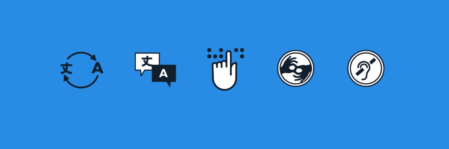 Language and Communications Access banner