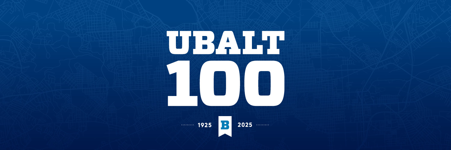 UBalt Yale Gordon College of Arts and Sciences banner