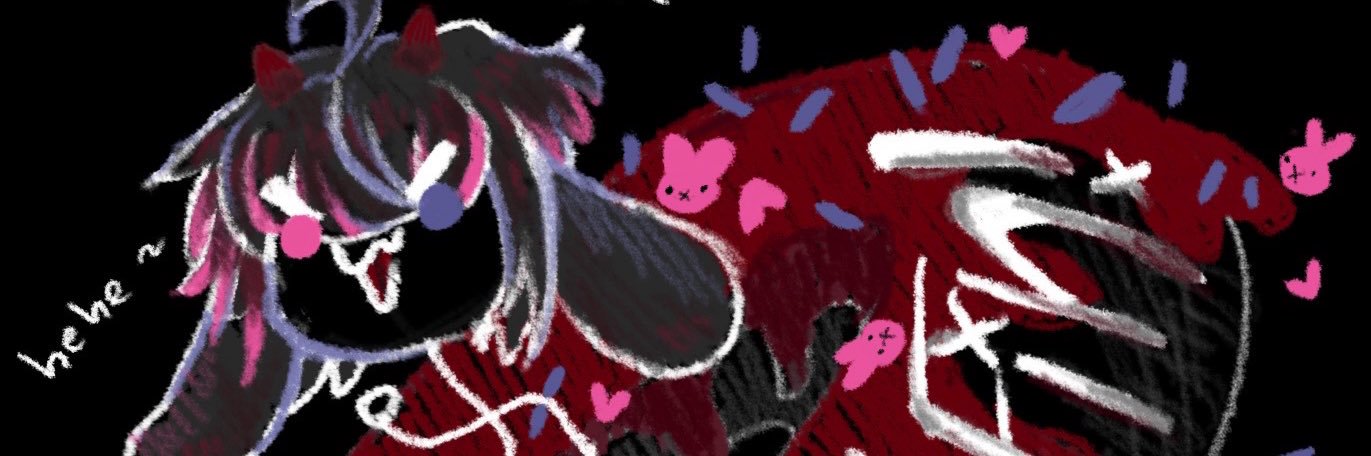 fin! 🎀❤️‍🩹🐇 vtuber banner