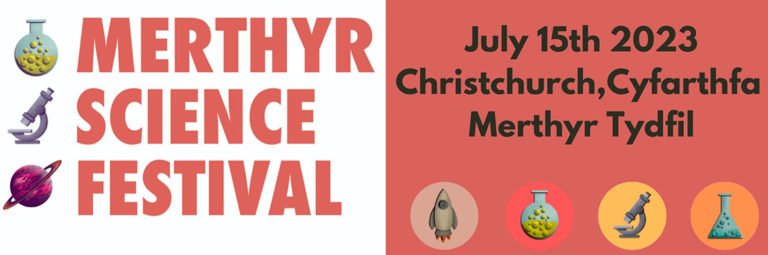 Merthyr Science Festival's banner