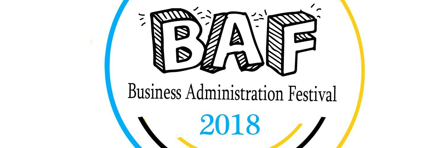 Business Adm Festival banner