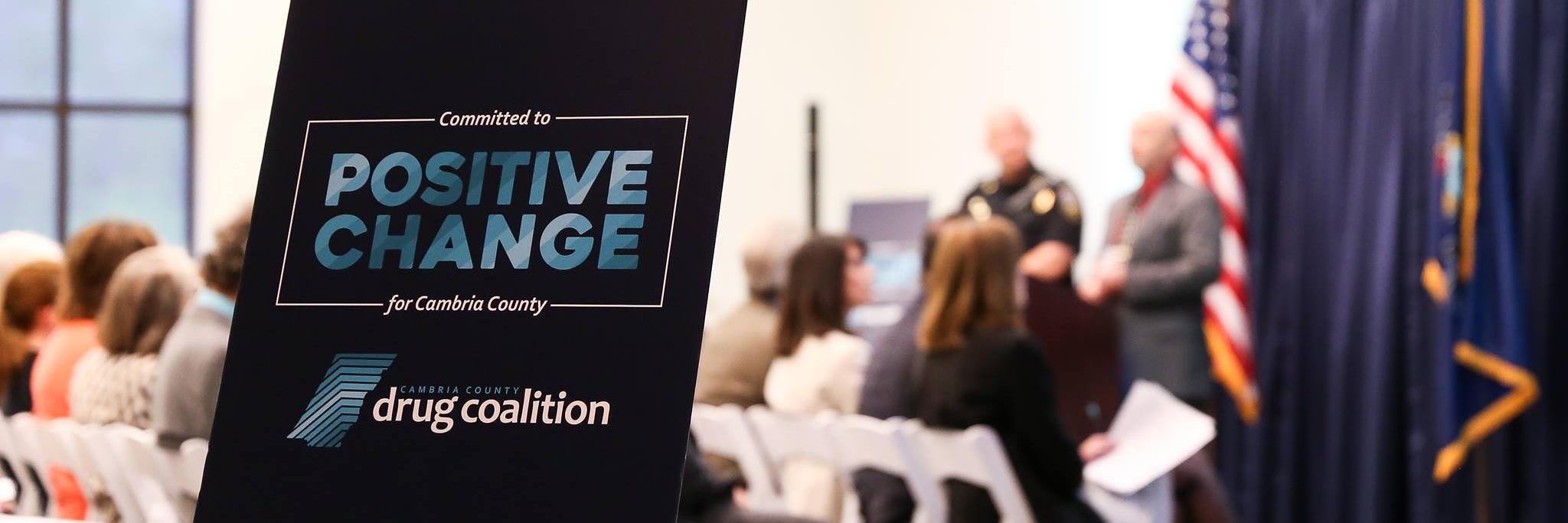 Cambria County Drug Coalition banner