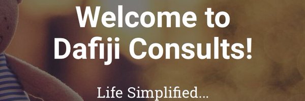 Dafiji Consults Profile Banner