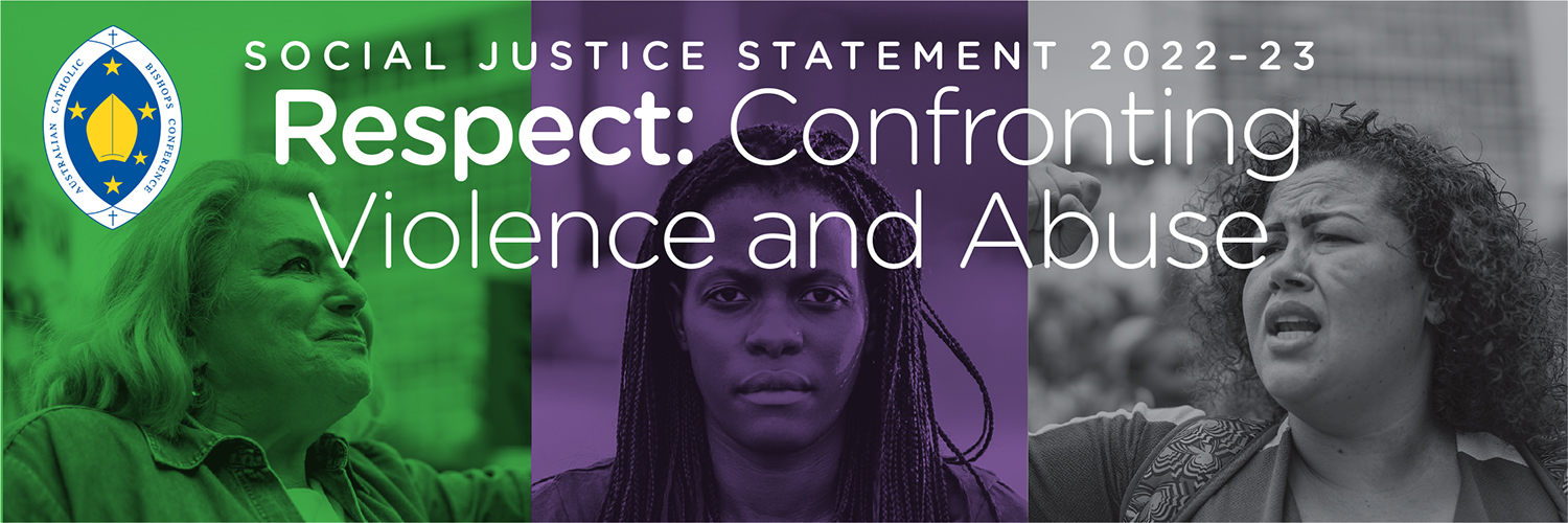 Catholic Social Justice banner