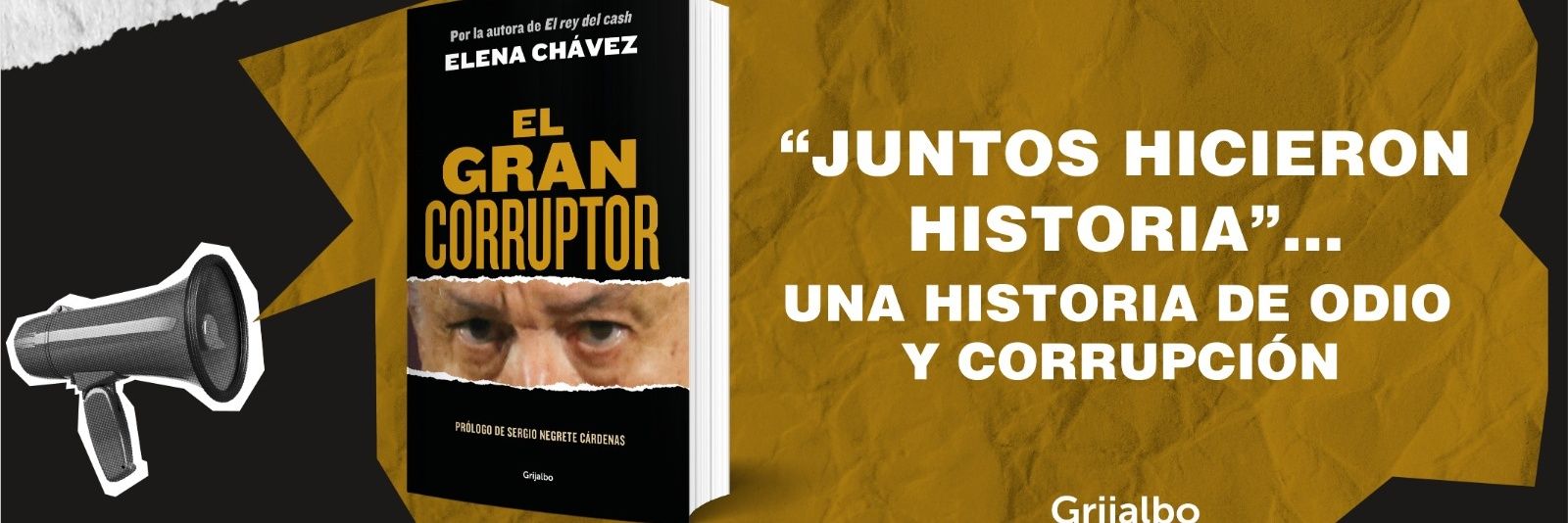 Elena Chávez's banner