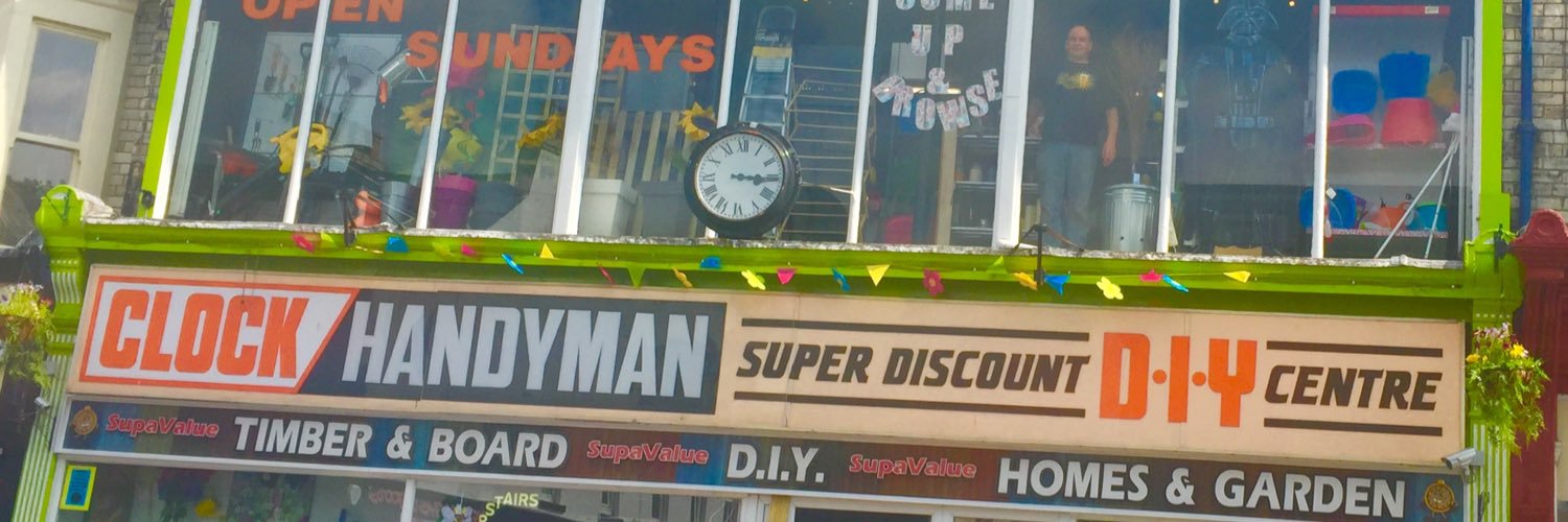 Clock’s Home and Garden Centre banner