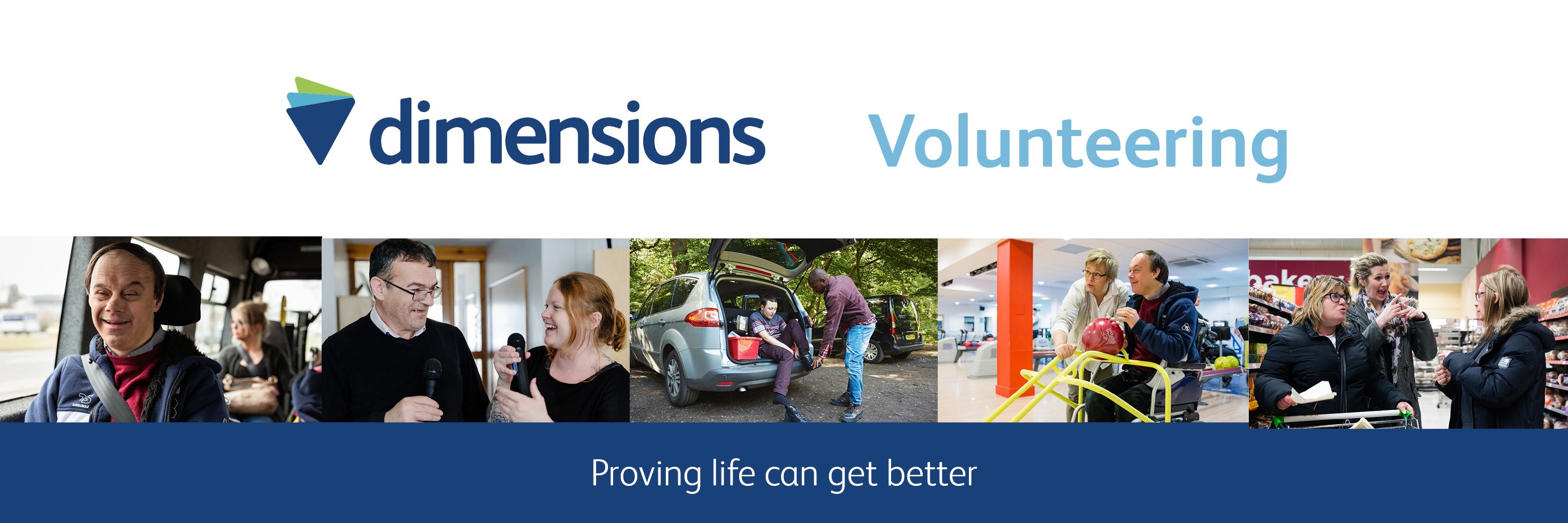 DimensionsVolunteering banner