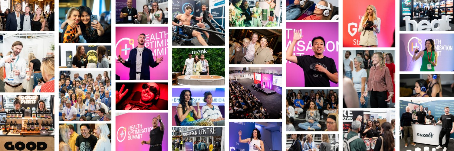 Health Optimisation Summit banner