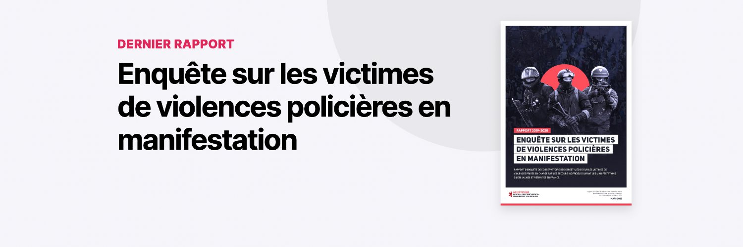 Observatoire des Street-médics banner