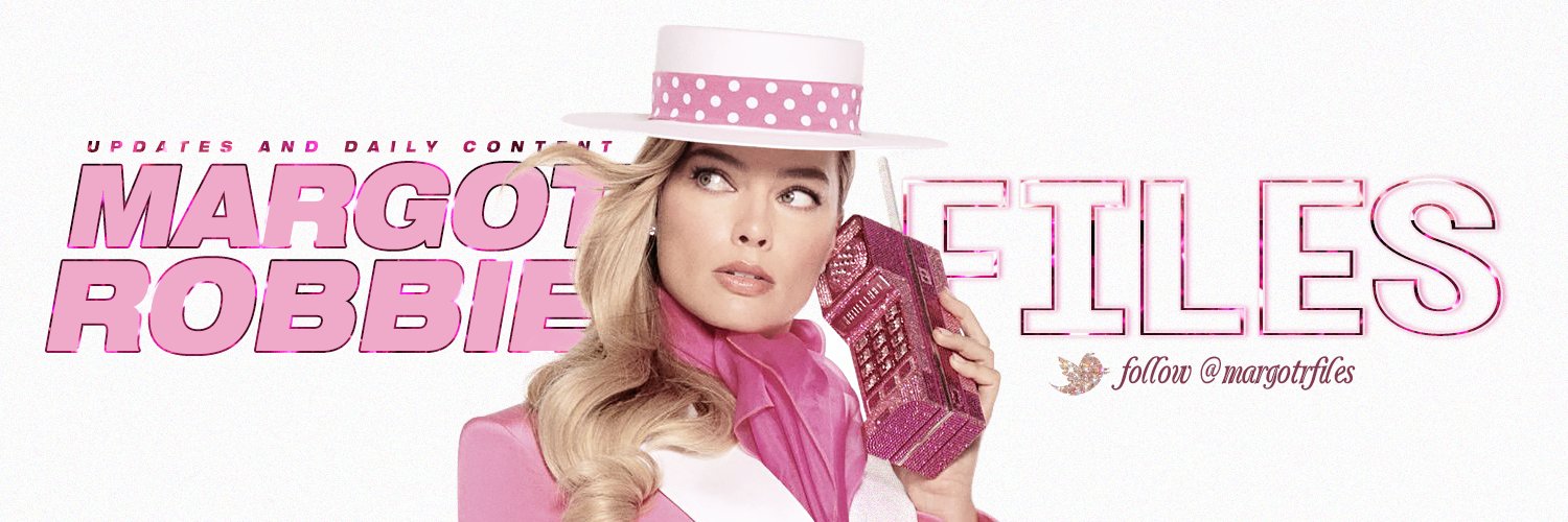 margot robbie files banner