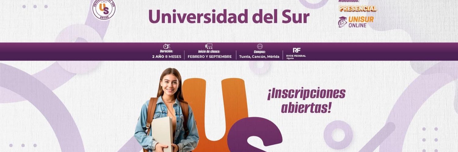 Universidad del Sur banner