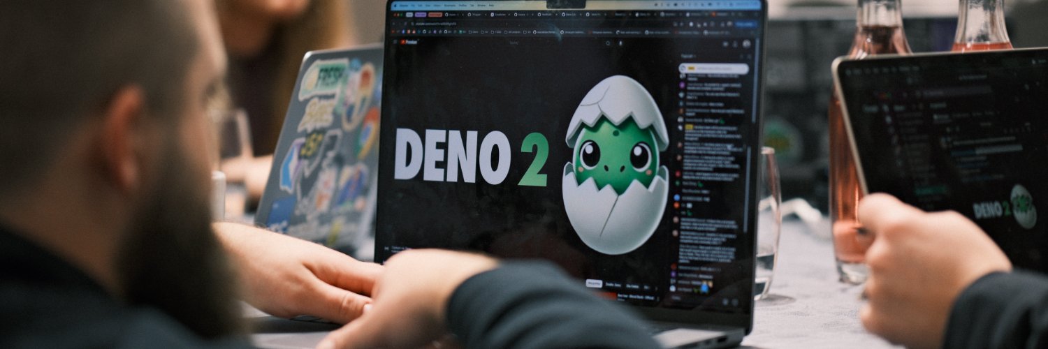 Deno's banner