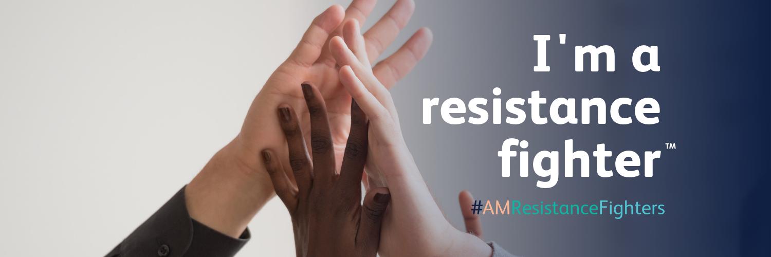 Antimicrobial Resistance Fighter Coalition's banner