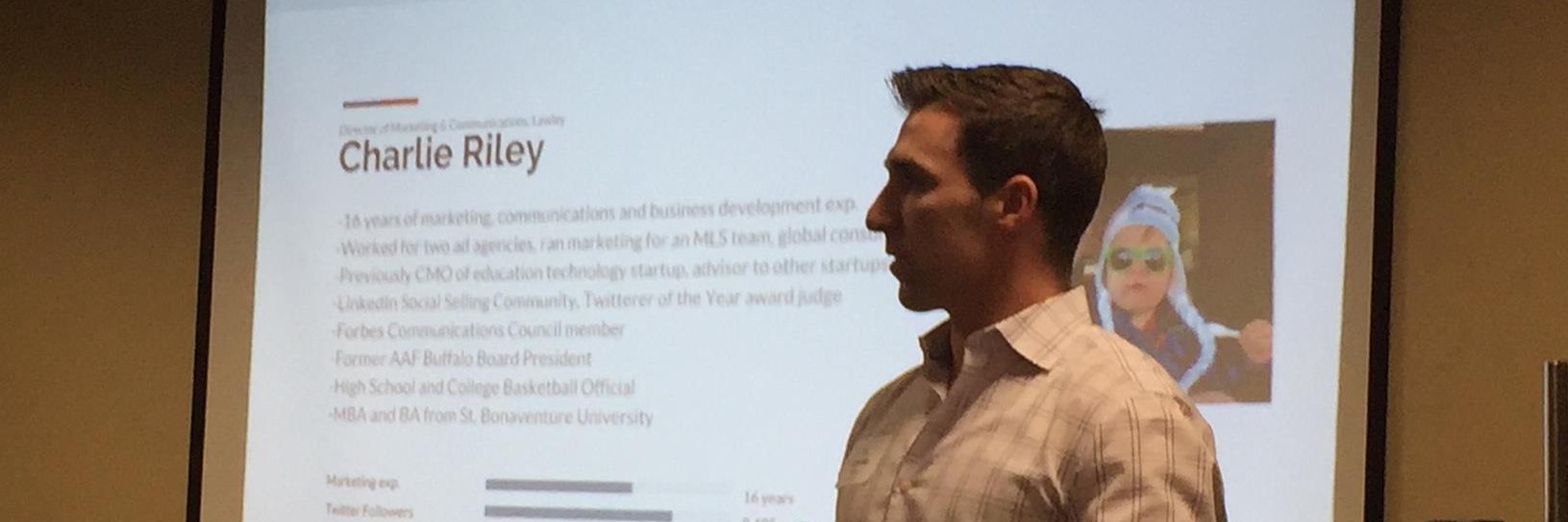 Charlie Riley banner