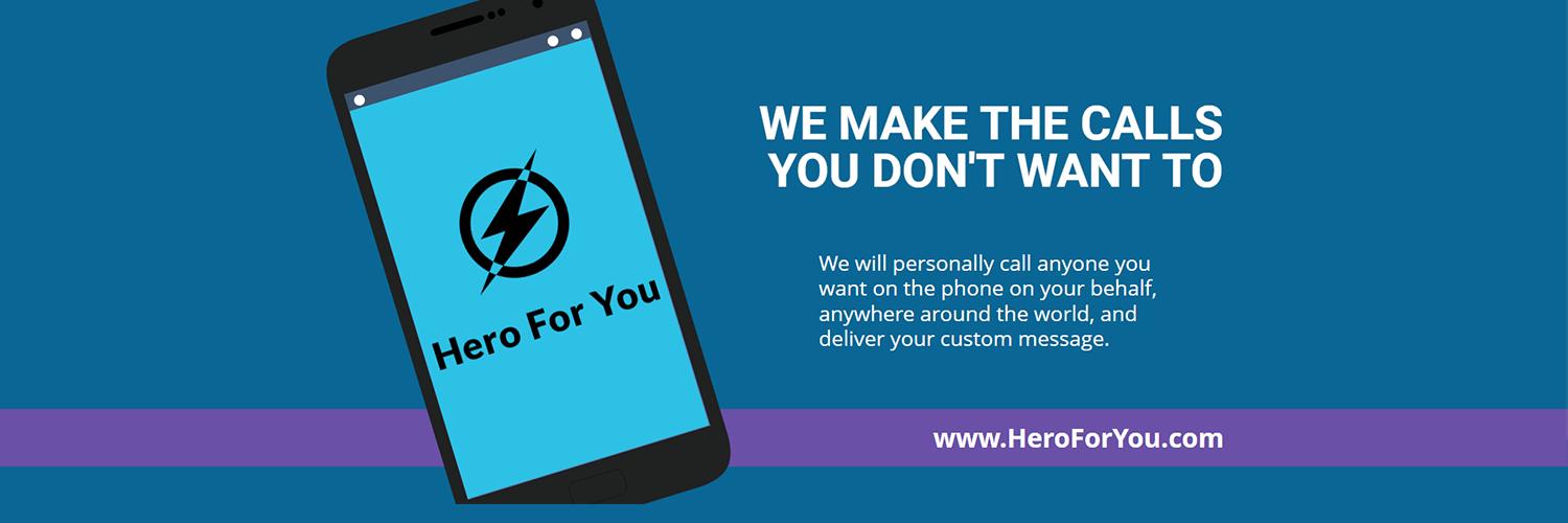 Hero For You banner