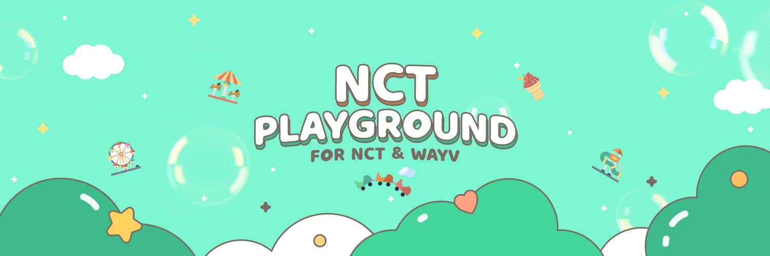 NCT PLAYGROUND 🌈 (slow) banner
