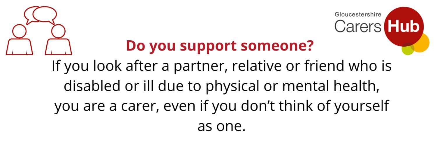 Gloucestershire Carers Hub banner