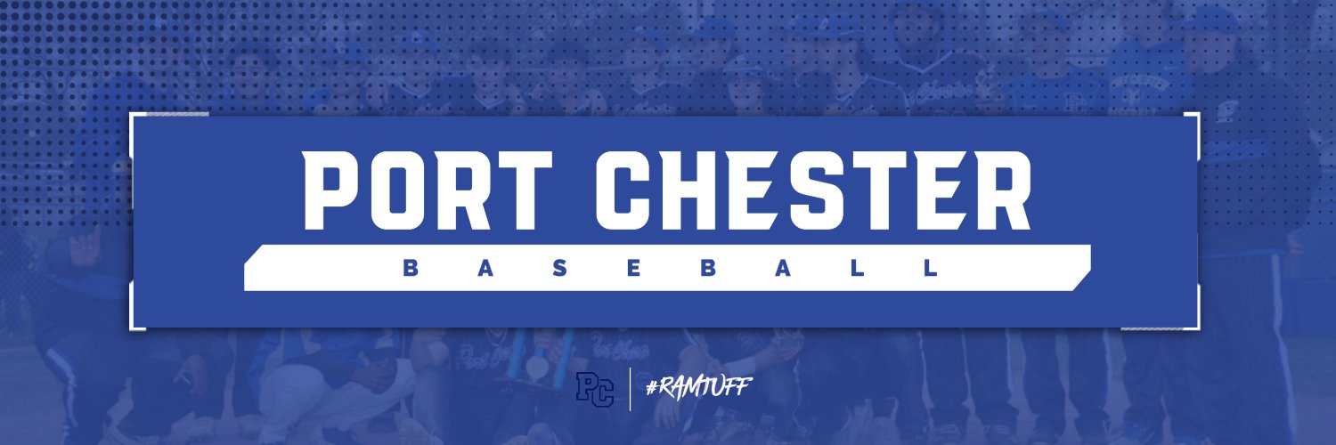 Port Chester Rams Baseball banner