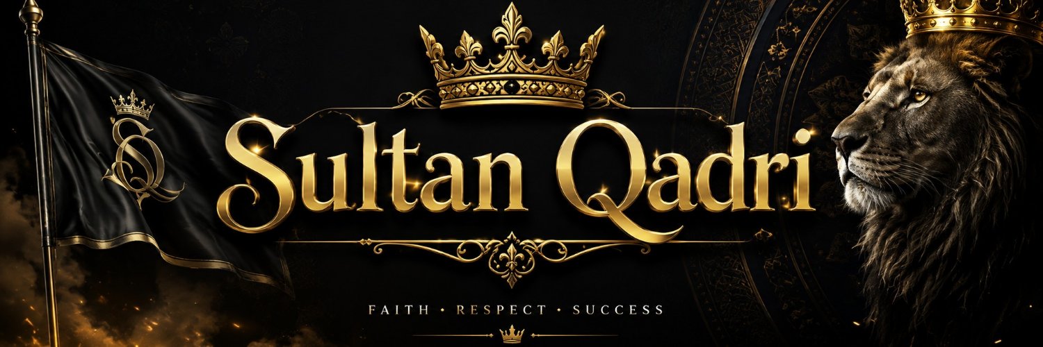 sultanqadrii's profile banner image