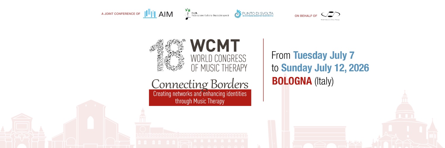 World Federation of Music Therapy banner