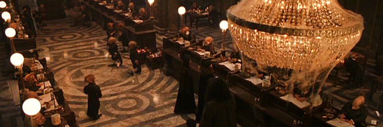 Gringotts banner