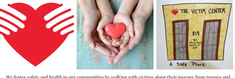 The Victim Center banner