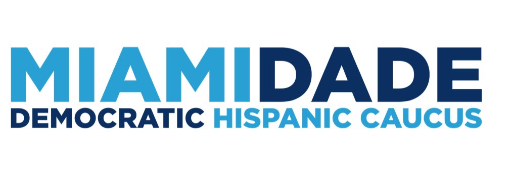 Miami-Dade Democratic Hispanic Caucus's banner