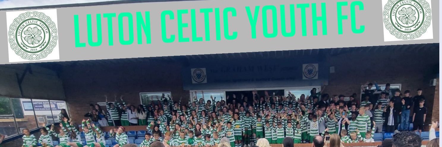 Luton Celtic Youth Club banner