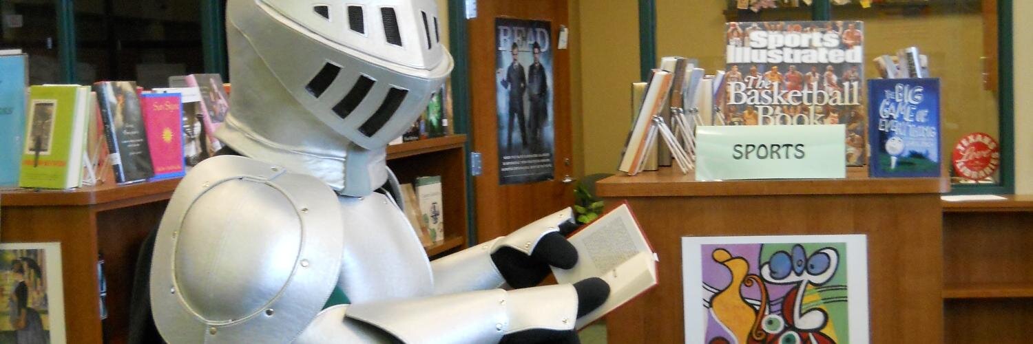 Clear Falls Library banner