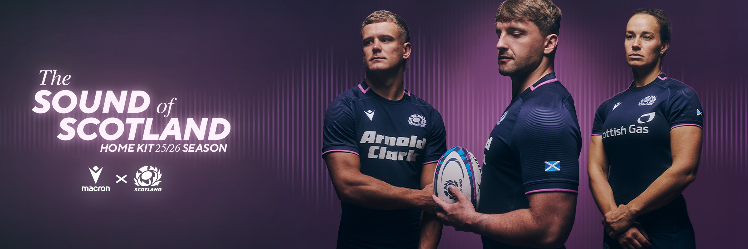 Scottish Rugby's banner