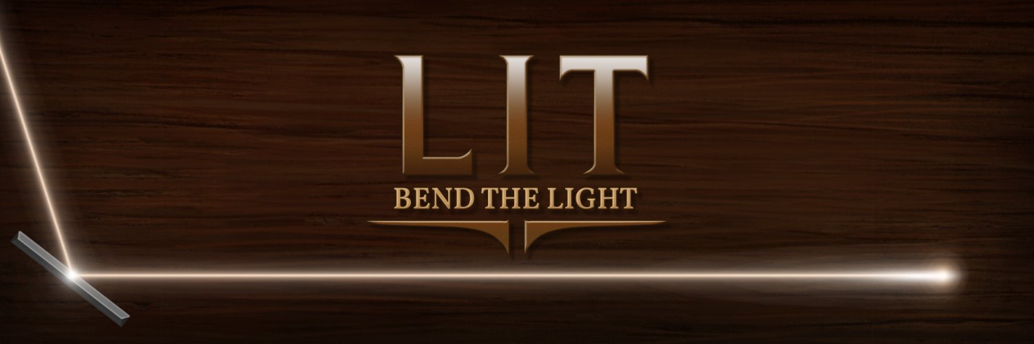 Copperglass is making LIT: BEND THE LIGHT banner