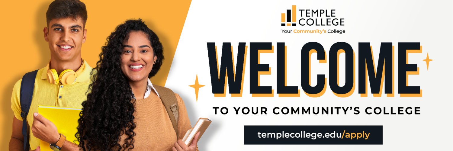 Temple College banner