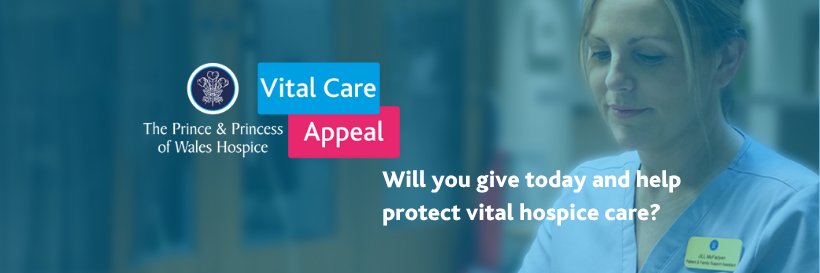 The Prince & Princess of Wales Hospice banner