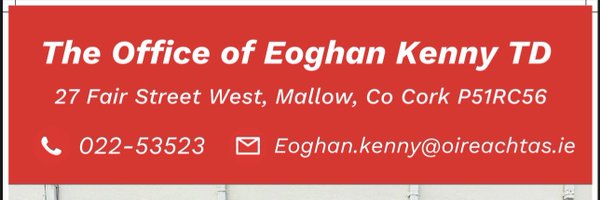 EoghanKennyTD Profile Banner