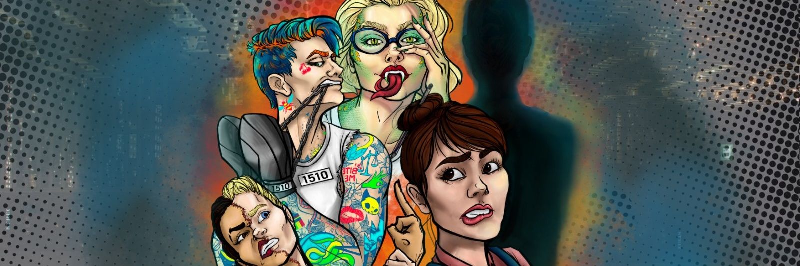 Dolls in Amber Productions banner