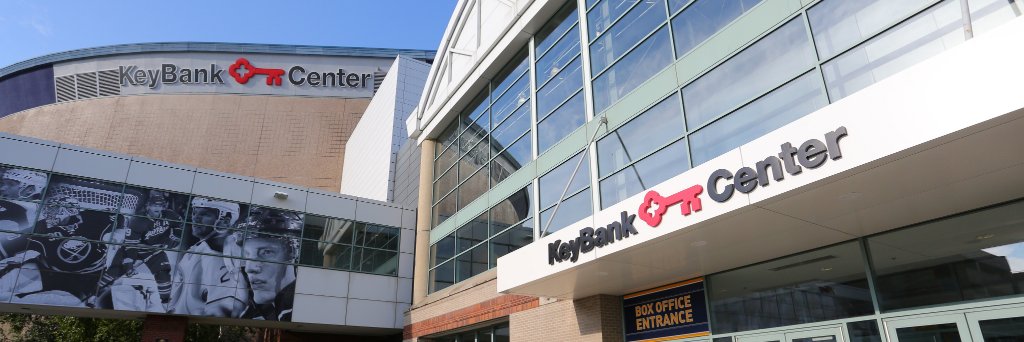KeyBank Center's banner