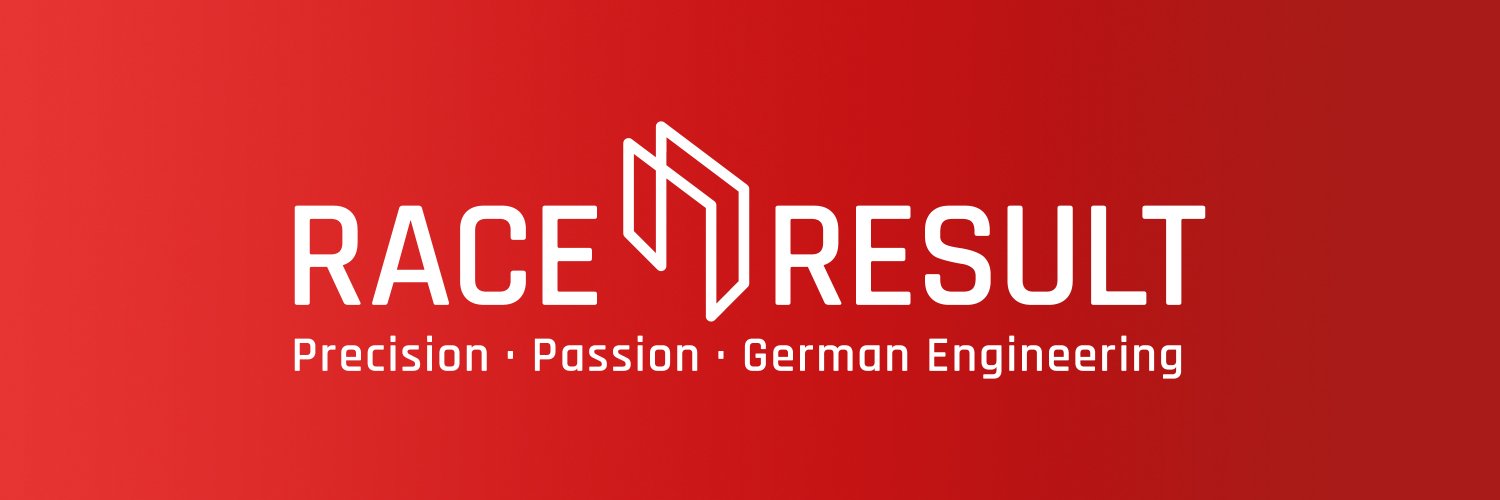 RACE RESULT banner