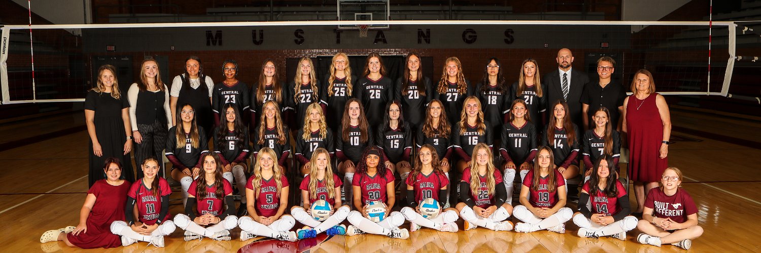 Salina Central Volleyball banner