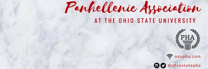 OSU Panhellenic banner