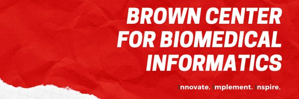 Brown Center for Biomedical Informatics (BCBI) Profile Banner