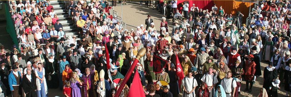 Axbridge Pageant banner